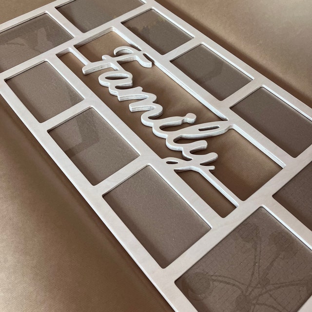 Cornice Foto Personalizzata In Similpelle Ecopelle 10x15 Cm: Incisione Laser Con Testo A Scelta, Regalo Ricordo Per Famiglia O Per Perdita Animale Domestico - 6