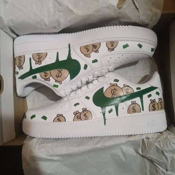 custom air force 1 money