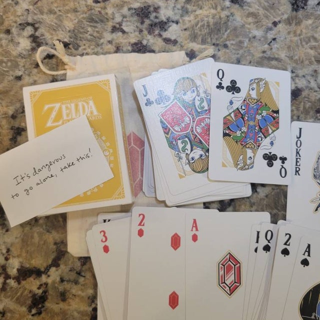 Legend of zelda playing cards deals