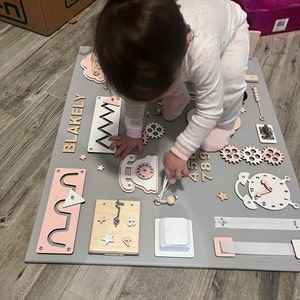 Sensorisches Aktivitätsbrett Aus Silikon – Fidget Toy Für Kinder & Erwachsene, Taktile Stimulation & Stressabbau