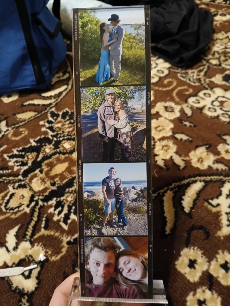 Personalized Film Photo Gift Acrylic Stand Custom Couple Photos Bestfriend Family Memory Anniversary Gifts for Her Meaningful Photo Keepsake