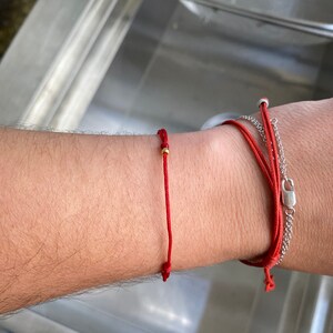 ◇HYERES LOR◇ Erite23 Silver (C) Change String Bracelet Red Amazon.com: YourHolyLandStore 925 Sterling Silver Red String