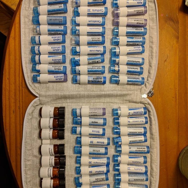Storage case for homeopathic remedies Etsy