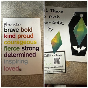 Kinley added a photo of their purchase