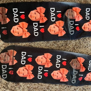 Custom Father's Day Socks Custom Face Socks Personalized - Etsy