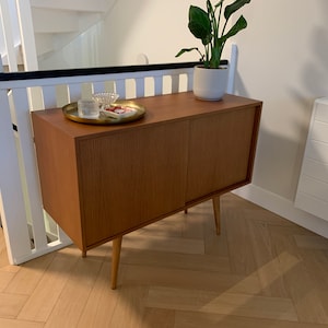 Almacenamiento de discos de vinilo aparador moderno de | Etsy