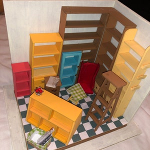 sam's study diy library