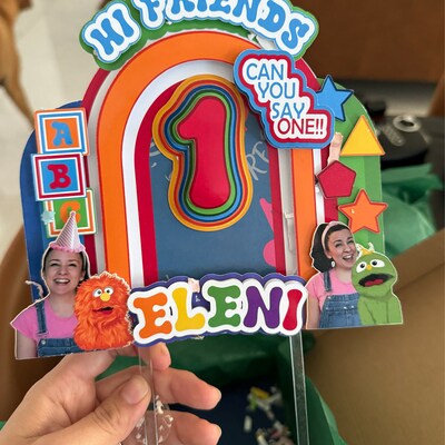 Ms Rachel Custom Cake Topper / Ms Rachel Centerpiece / Birthday Party ...