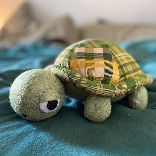 Turtle Pattern Sewing Tortoise Plush PDF - Etsy