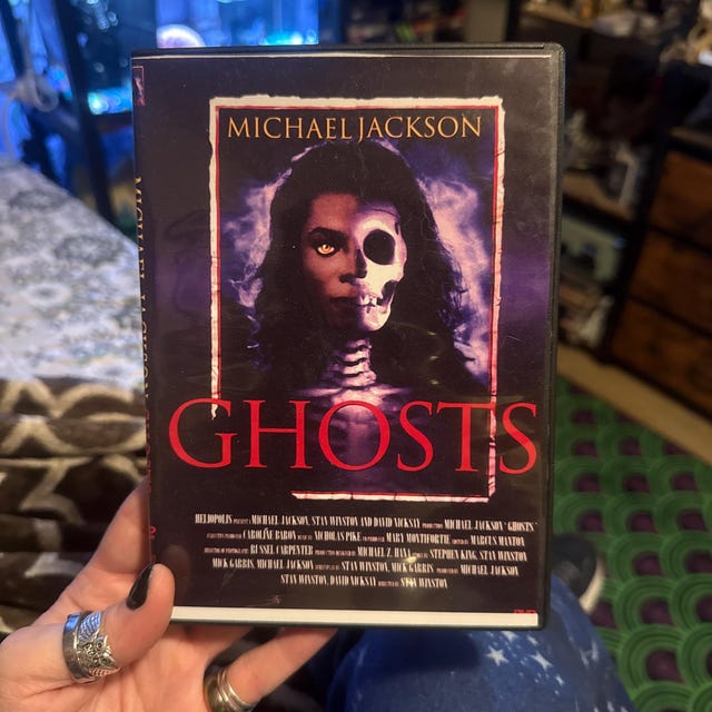 Michael Jackson Ghosts on Dvd ! - Etsy