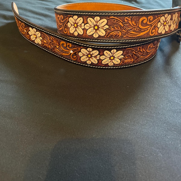 personalized western belts