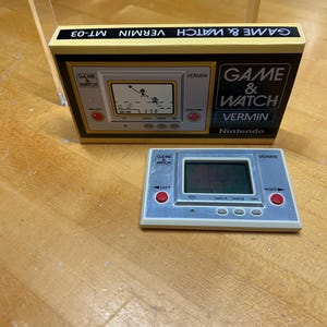 Vermin MT-03 Game & Watch Box, Tray and Manual Only - NO GAME