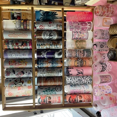 20 Ounce 3-shelf Tumbler Display - Etsy