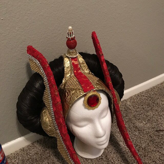 diy queen amidala headpiece
