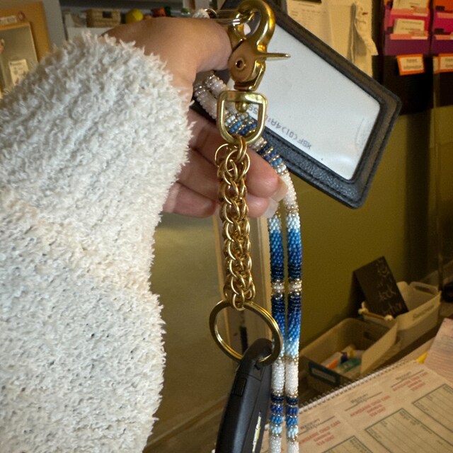 Mens Hook Key Chain / Brass or Nickel Hook / Fish Hook / Key