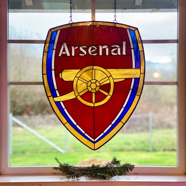 ARSENAL SOCCER TEAM Size W 15 1/2 X H 19'' - Etsy