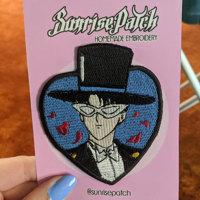 Tuxedo Mask Patch - Etsy