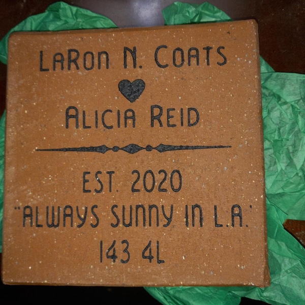 Memory Tree in Honor of Planting / Brick Paver / Garden Memorial / Tree ...