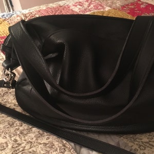 UMA Leather Bag Leather Hobo Bag Slouchy Leather Crossbody Bag Leather ...
