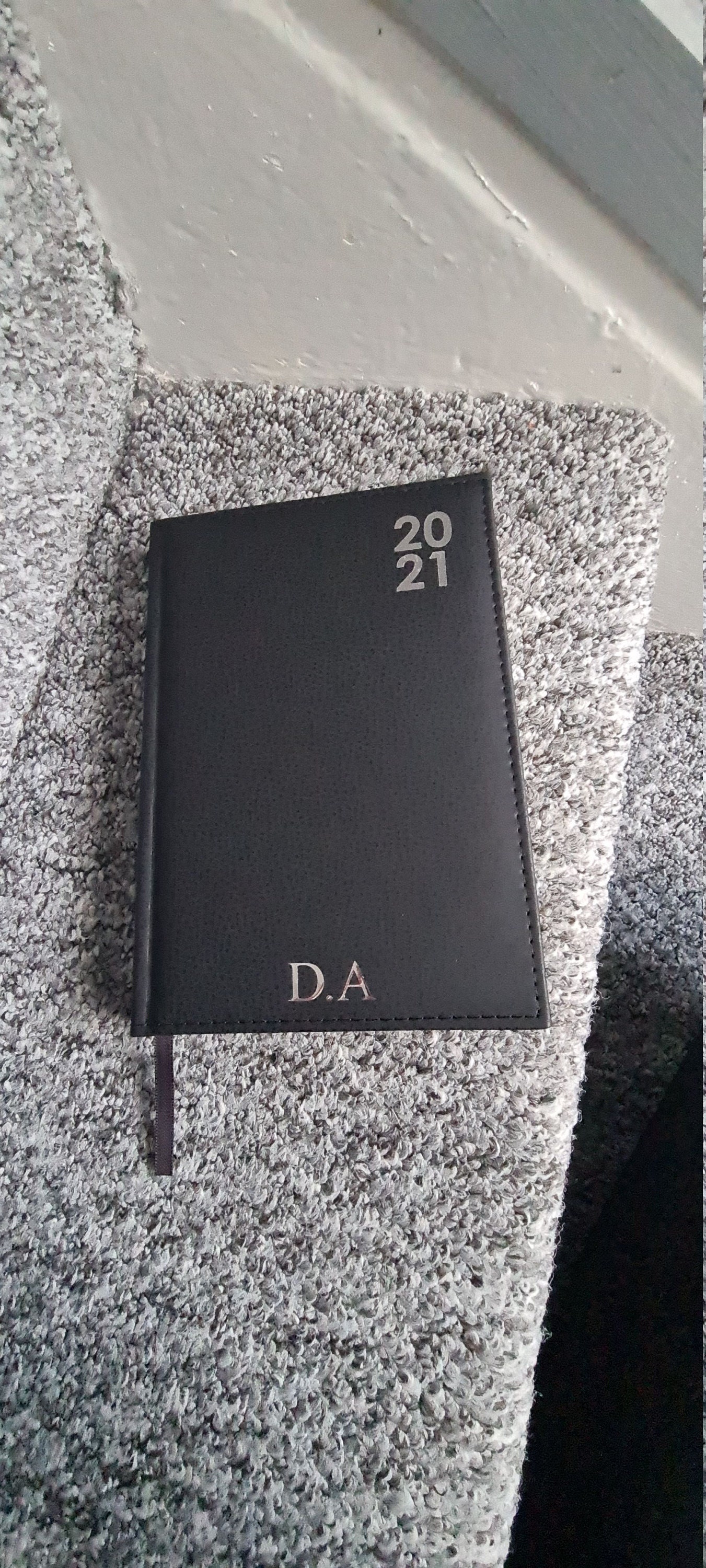 Diary 2025 luxury premium Personalised 2025 Diary,A5 diary, A5 page a day, week to view diary for him, gift for co-worker as a work diary