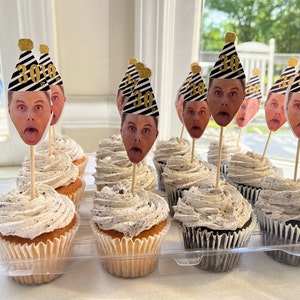Decorazione per cupcake di compleanno con candelina numero 1, ricamo a macchina, design per torta, primo compleanno, festa, DOWNLOAD IMMEDIATO - Italia