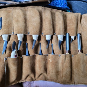 Woodcarving Gunsmith Craft Palm Tools Gouge Beginners RAMELSON USA ...