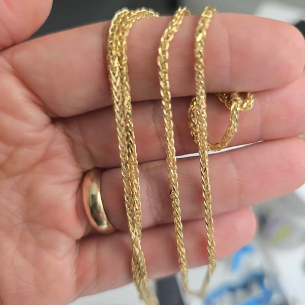 14K 18K Solid Gold Elongated Enhancer, Oval Clasp for Charm Holder ...