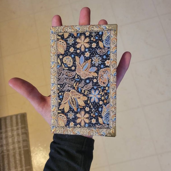 Handmade Notebook|fabric Notebook|woven Dairy Notebook|notepad for ...