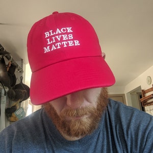 Old Lives Matter Baseball Cap Embroidered Cotton Adjustable Dad Hat Black