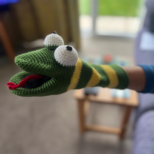 Sock Snake Pattern Snake Sock Puppet Crochet Pattern ***PATTERN ONLY*** - Etsy