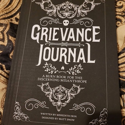Anger Journal, Venting Journal, Anti Gratitude Journal, Novelty Gift ...