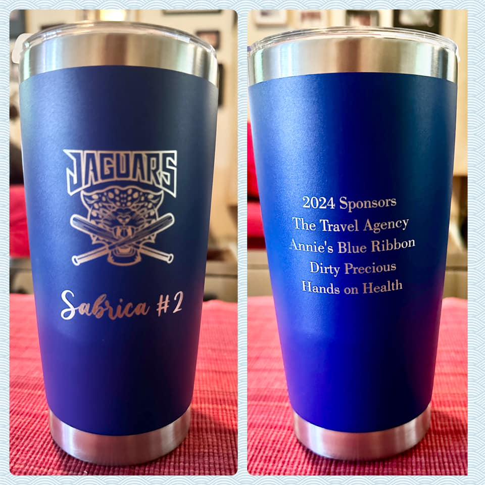 Personalisierter 20 oz Becher, Reisebecher mit individuellem Namen, Becher mit Lasergravur, Wasserbecher aus Edelstahl, Brautjungfernbecher, Isolierbecher