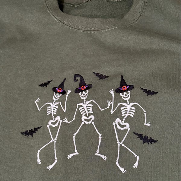 Embroidered Christmas Sweater-Bust 48 main image 0