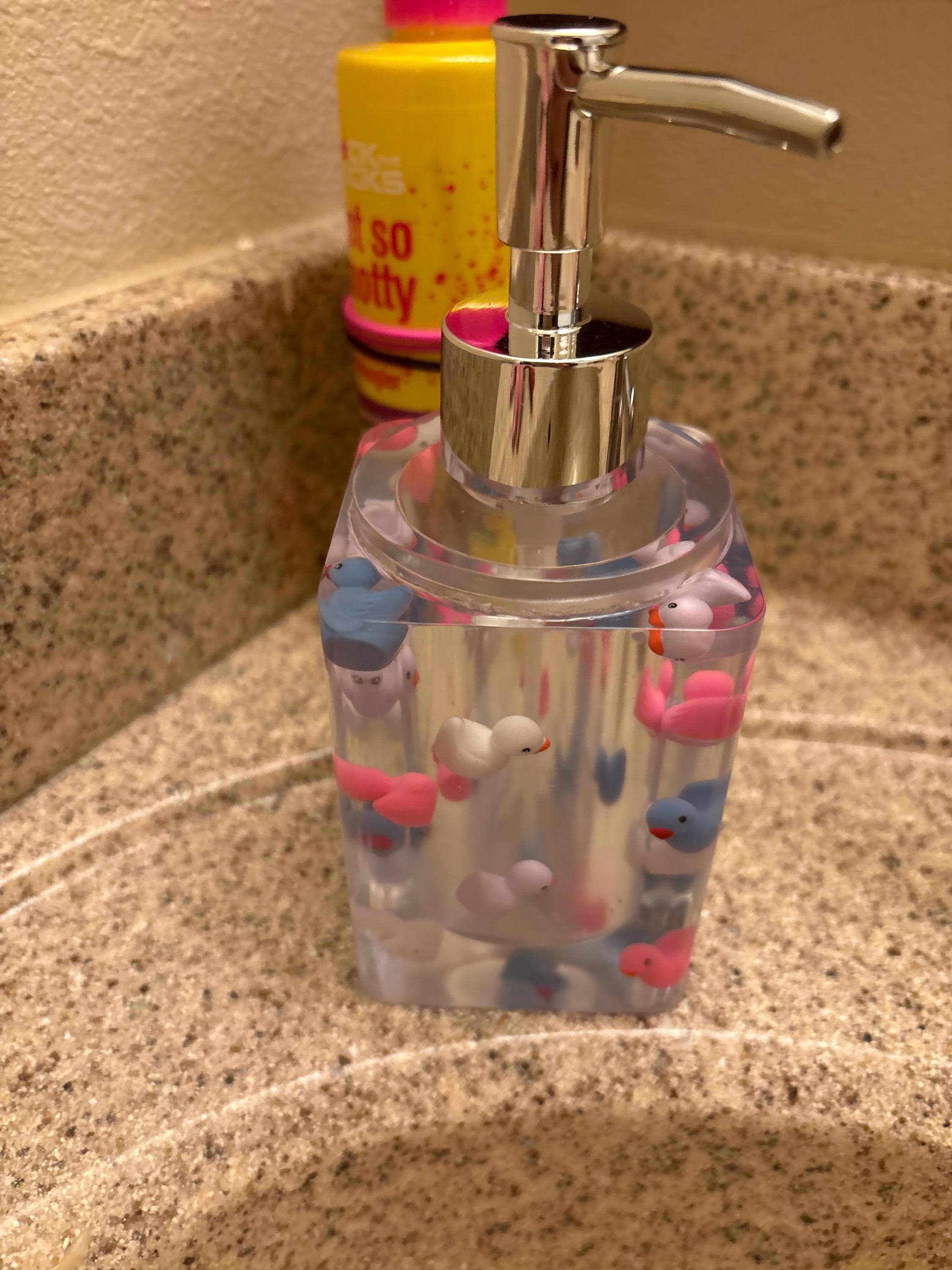 Rubber Ducky Customizable Soap Dispenser