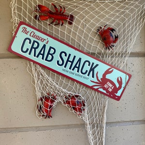 Crab Shack Sign, Personalized Come & Get Em Fresh Crab Served Daily ...