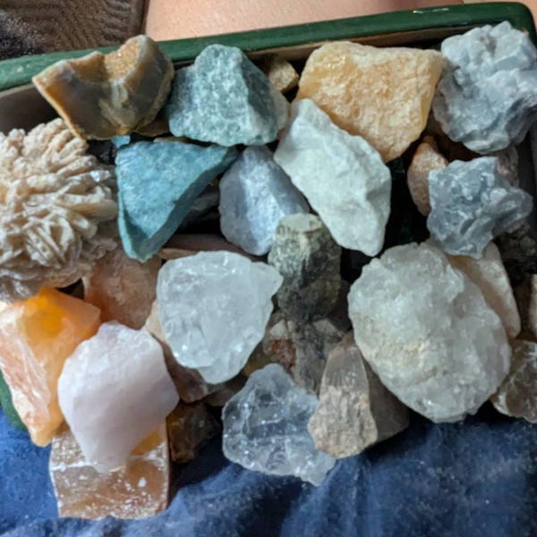 Insane Deal 20 Lbs of Assorted Rough Stones at Unbeatable Prices ...