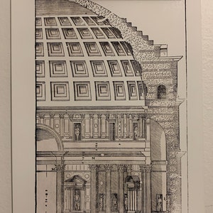 French Gothic Cathedrals Set Four Vintage Architecture Illustrations Printable Architectural Art ...