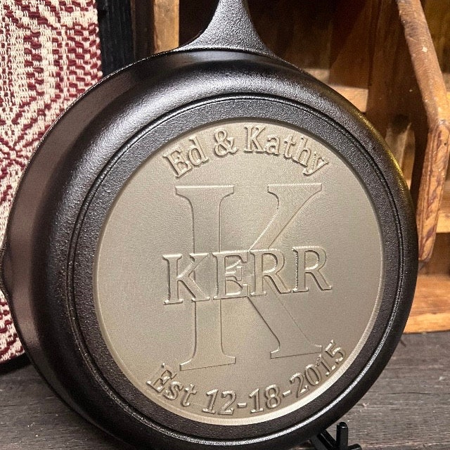 Personalized/custom Cast Iron Skillet 