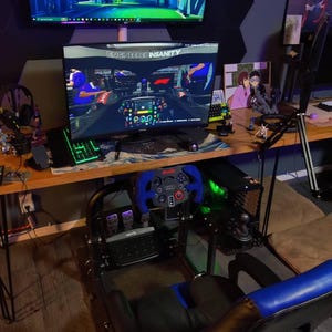 F1 Style Racing Wheel Mod Kit for Logitech G29 G923 G920 F1 Add On Steering Wheel 3D Printed Personalized Formula1 Unique