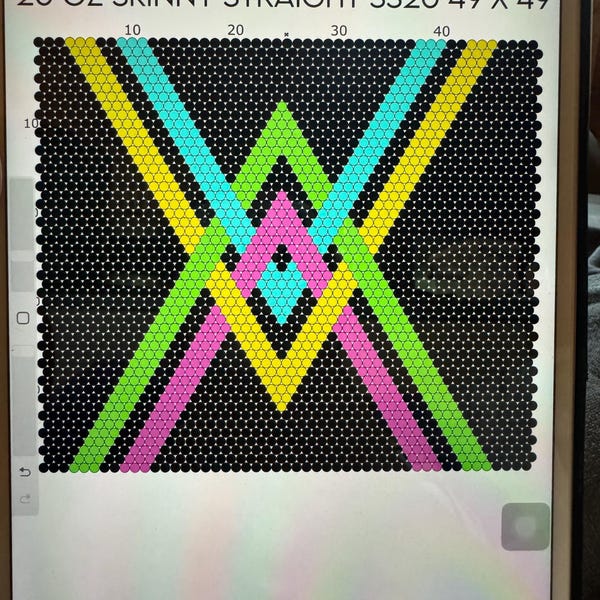 Leopard Print Repeating Triangle Rhinestone Pattern_rhinestone Pattern ...