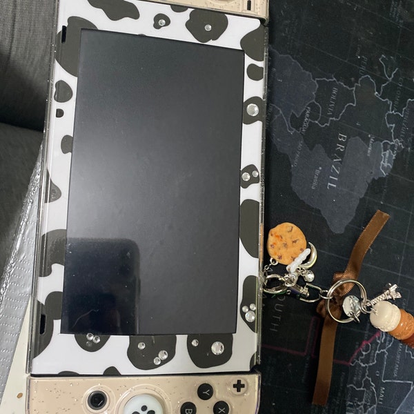 Nintendo Switch Skin | Pink Cow Design | 3M High Quality Full Coverage ...