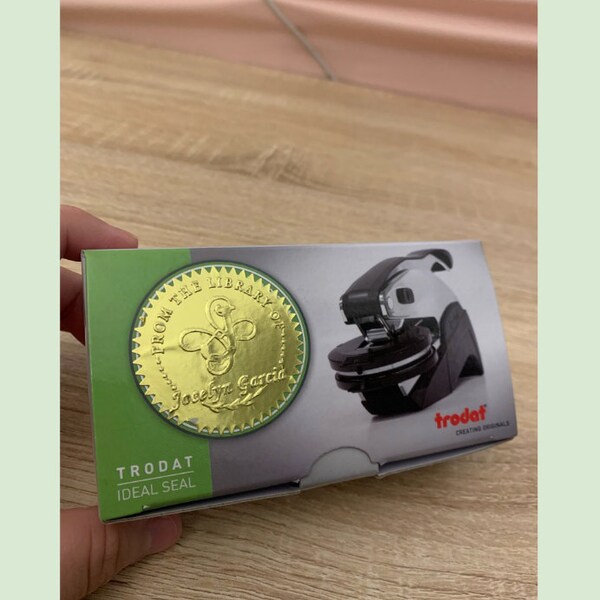 Book Embosser Custom Made for You to Personalize Library Books! Choose ...