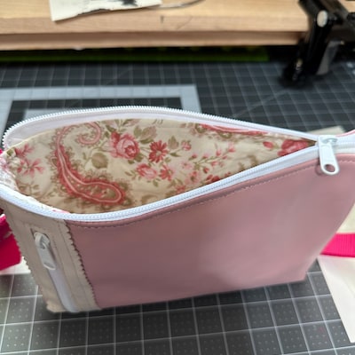 PDF Pattern Download double Zip Pouch Set Front Zip Pockets 2 Sizes ...
