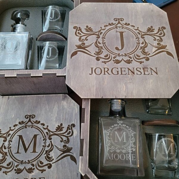Personalized Tequila Glasses With Flight Board, Engagement Gift, Vodka ...