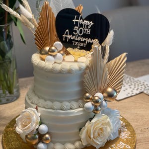 Wedding Anniversary 30ème Décorations D'anniversaire De Mariage En Perles, Nous Faisons Encore 30 Ans De Prost Pour 30 Ans De Fête D'anniversaire - Décoration De Gâteau De Ballon - Décoration De Gâteau