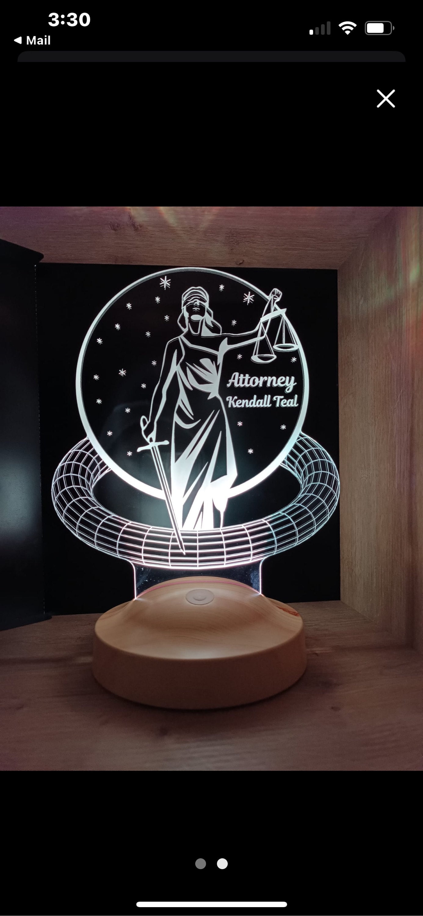 Justice Scales, Attorney Lamp, Lawyer Sign, Graduation Gifts, Gift For Prosecutor,  Custom Nightlight, Personalized, Custom Made, 3D Lamp
