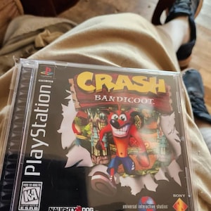 Jeu PS1 Crash Bandicoot Version Japonaise NTSC-J - Playstation 1 Avec Spine Card - Édition 1996 Bon état