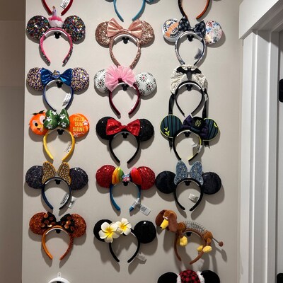 Decorated Mickey Ear Wall Displays 5 10 or 20 Packs Also 3 - Etsy