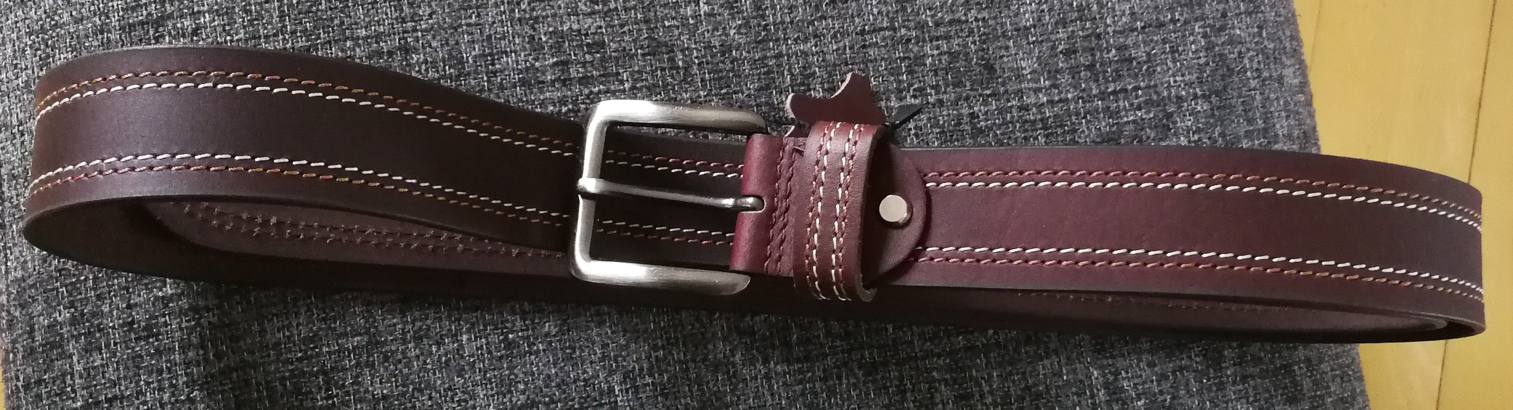 100% FULL GRAIN Leather Belts Mens Casual Dress Jeans Belt Black Brown Trouser, classic made in US Stock