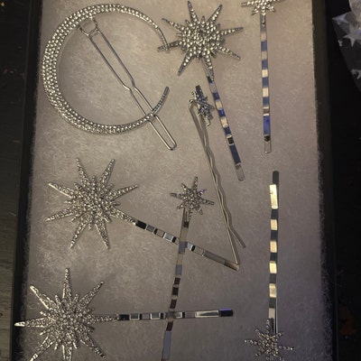 Serendipity Hairpin - Star, Moon & Lips in Assorted Colors
